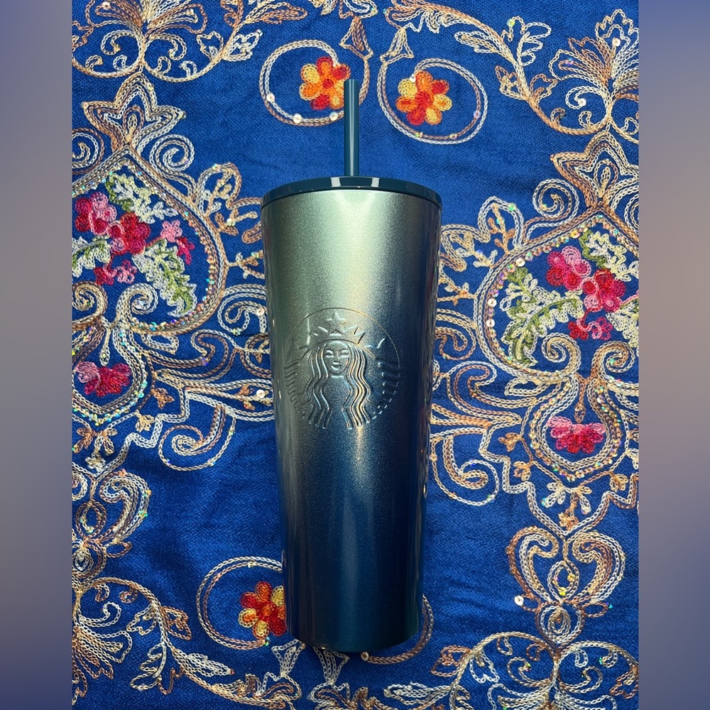 Starbucks blue ombré steel tumbler